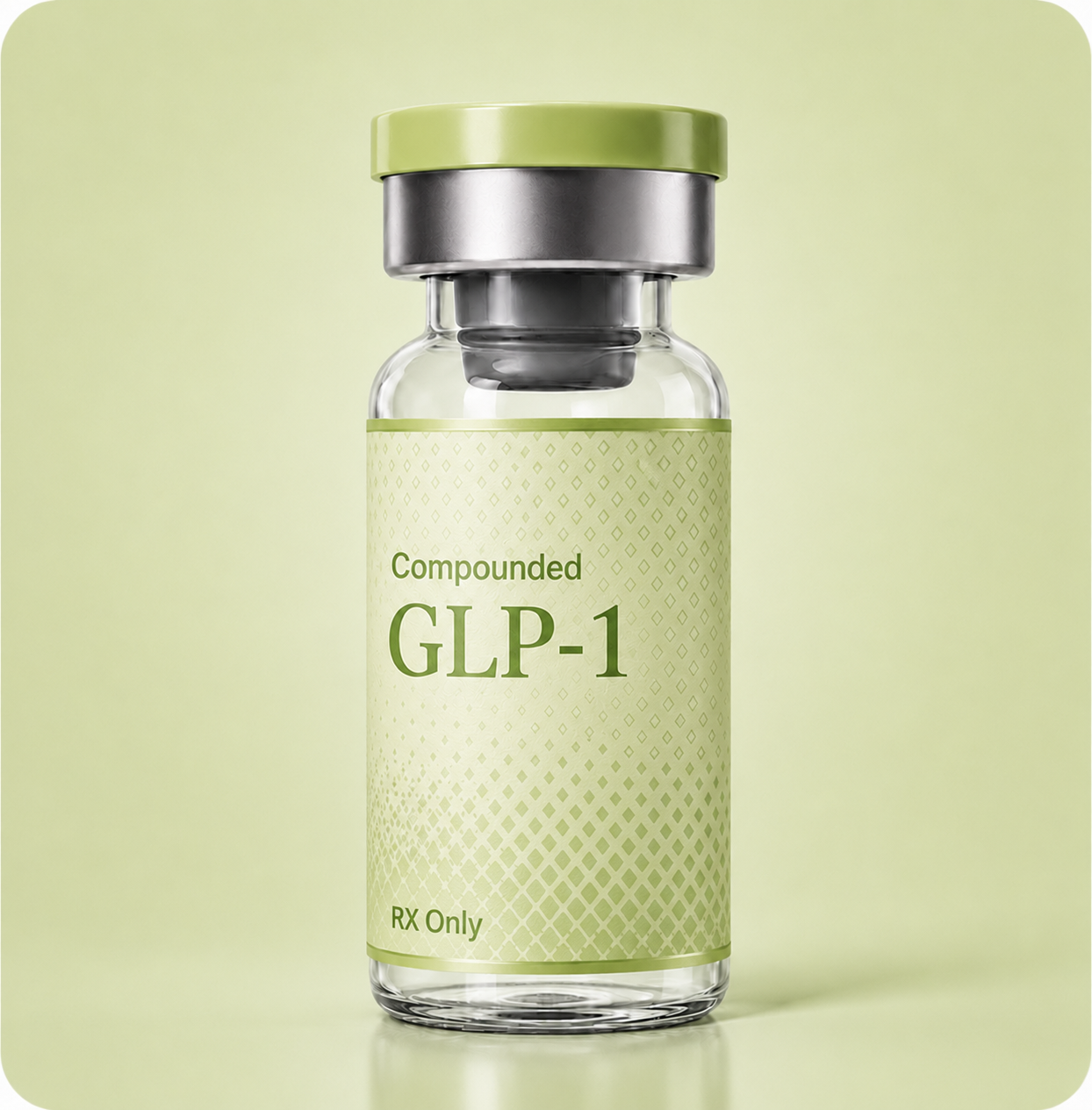 Compounded GLP-1 (Semaglutide) vial